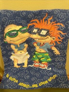 𓊆 vintage oversized rugrats tee Short Sleeve Graphic Cartoon Print 𓊇